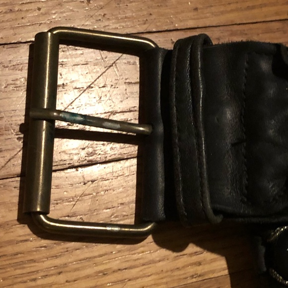 Genuine leather Luxury braided belt main image 8